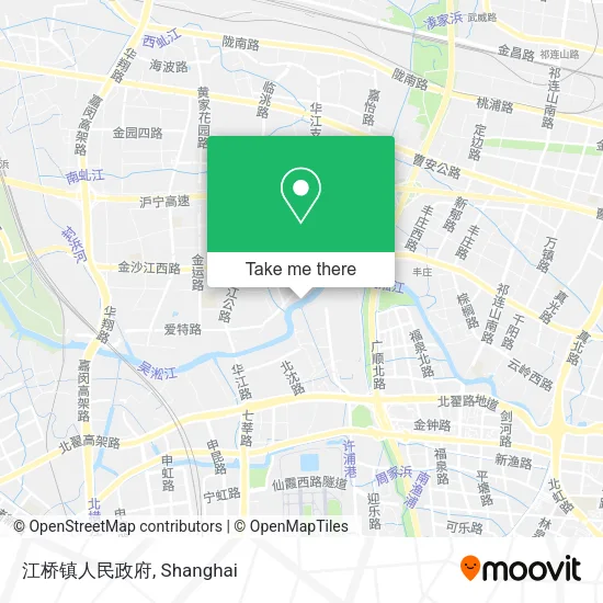 江桥镇人民政府 map