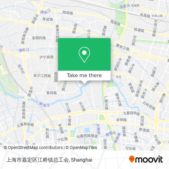 上海市嘉定区江桥镇总工会 map