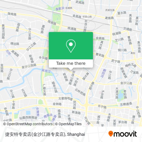 捷安特专卖店(金沙江路专卖店) map