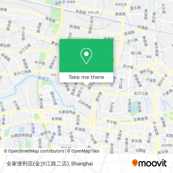 全家便利店(金沙江路二店) map