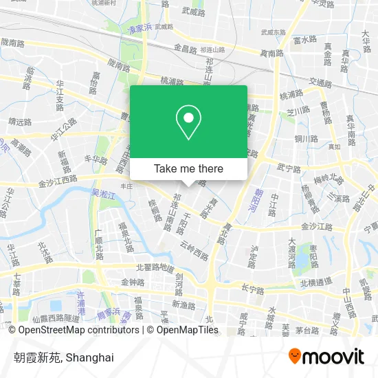 朝霞新苑 map