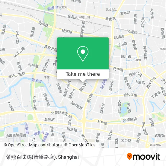 紫燕百味鸡(清峪路店) map
