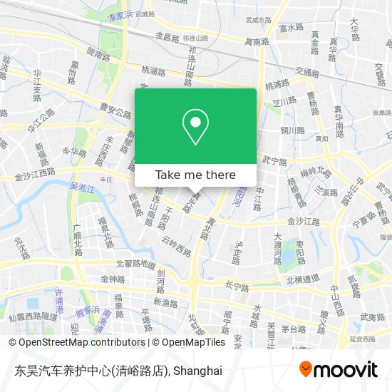 东昊汽车养护中心(清峪路店) map