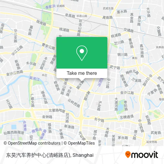 东昊汽车养护中心(清峪路店) map