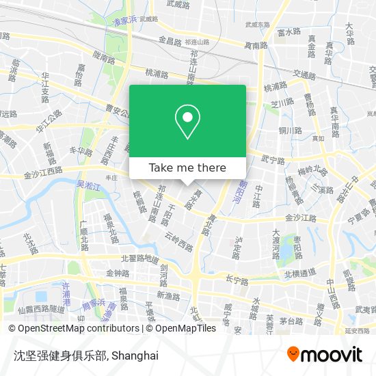 沈坚强健身俱乐部 map