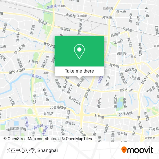 长征中心小学 map
