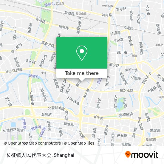 长征镇人民代表大会 map