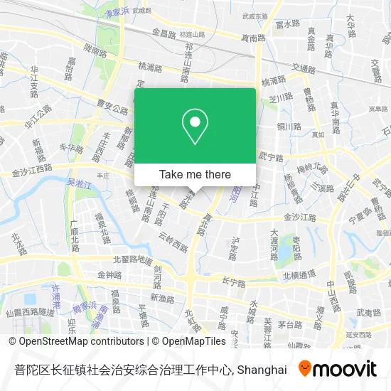 普陀区长征镇社会治安综合治理工作中心 map