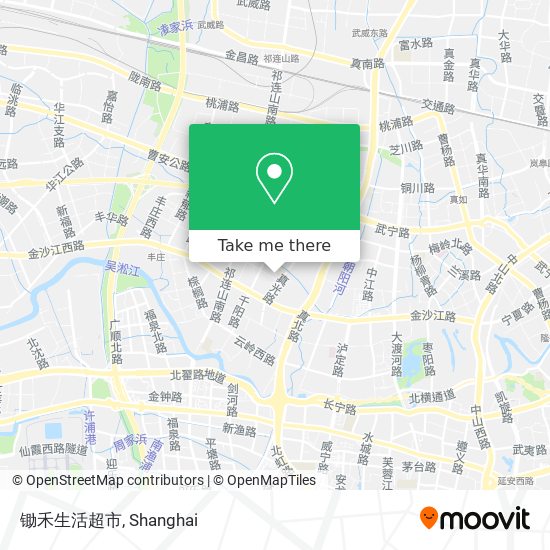 锄禾生活超市 map