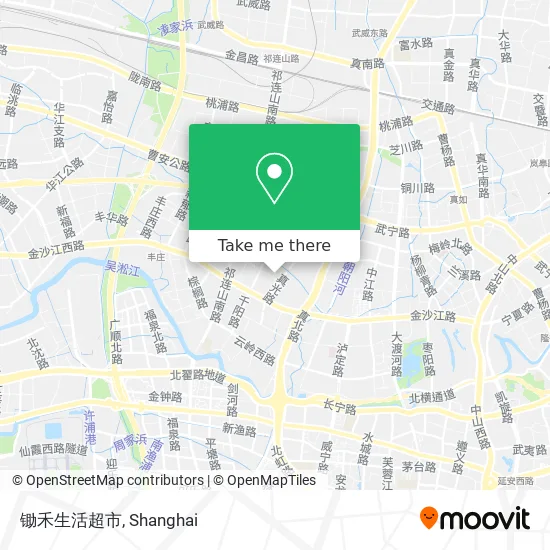 锄禾生活超市 map