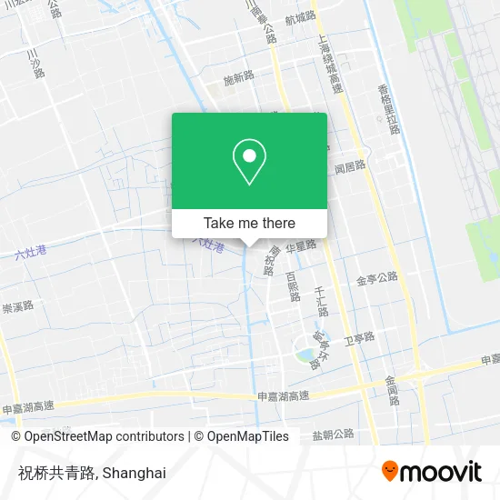 祝桥共青路 map