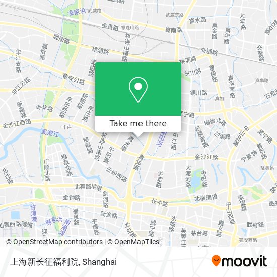 上海新长征福利院 map
