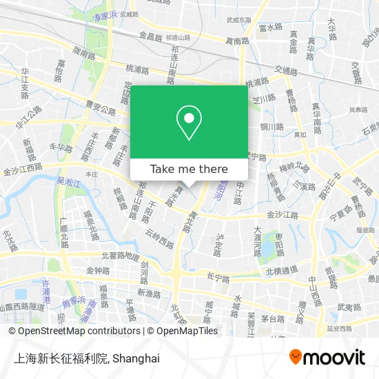 上海新长征福利院 map