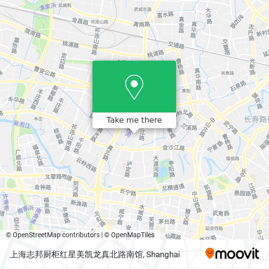 上海志邦厨柜红星美凯龙真北路南馆 map