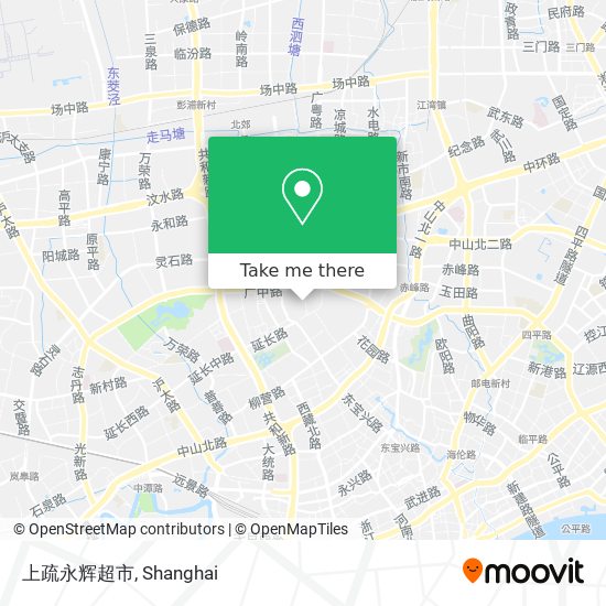 上疏永辉超市 map