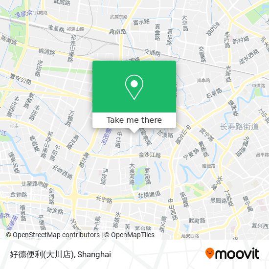 好德便利(大川店) map