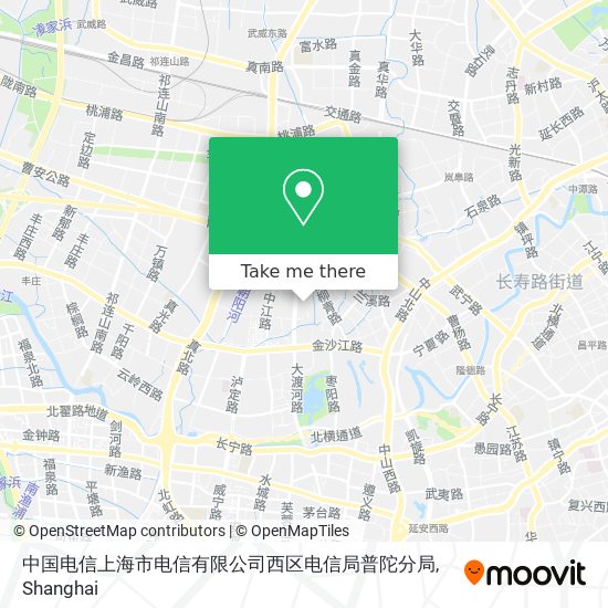 中国电信上海市电信有限公司西区电信局普陀分局 map