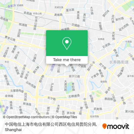 中国电信上海市电信有限公司西区电信局普陀分局 map