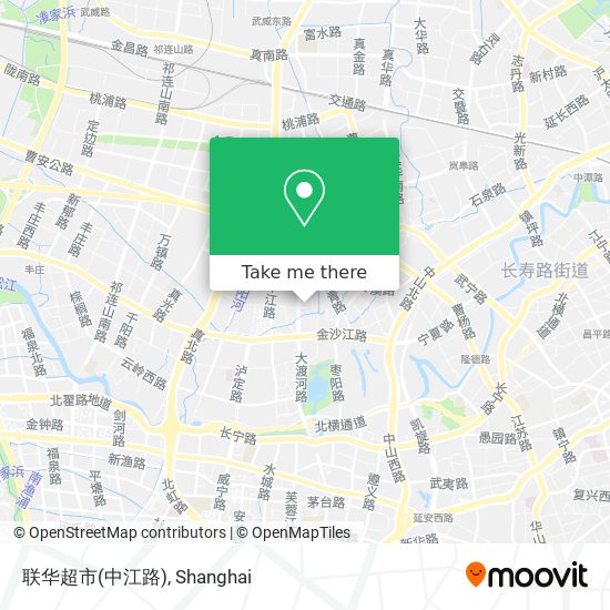 联华超市(中江路) map
