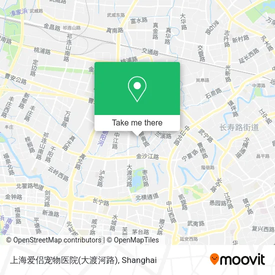 上海爱侣宠物医院(大渡河路) map