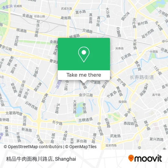 精品牛肉面梅川路店 map