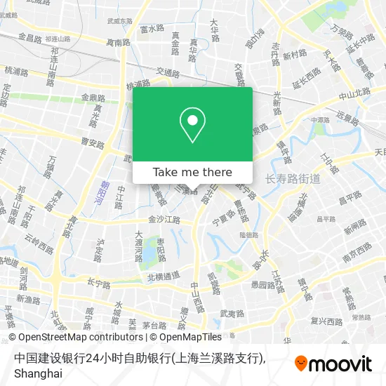 中国建设银行24小时自助银行(上海兰溪路支行) map