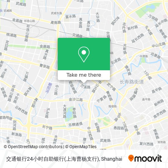 交通银行24小时自助银行(上海曹杨支行) map