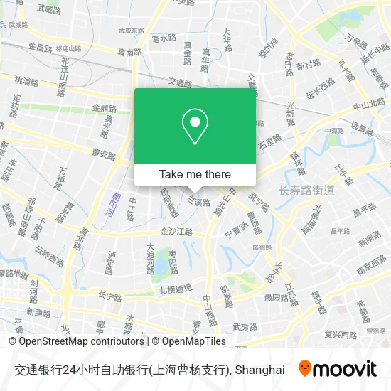 交通银行24小时自助银行(上海曹杨支行) map