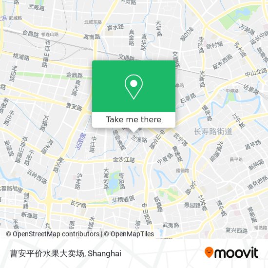 曹安平价水果大卖场 map