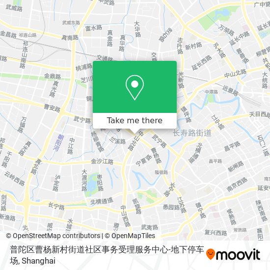 普陀区曹杨新村街道社区事务受理服务中心-地下停车场 map