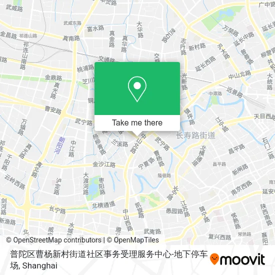普陀区曹杨新村街道社区事务受理服务中心-地下停车场 map