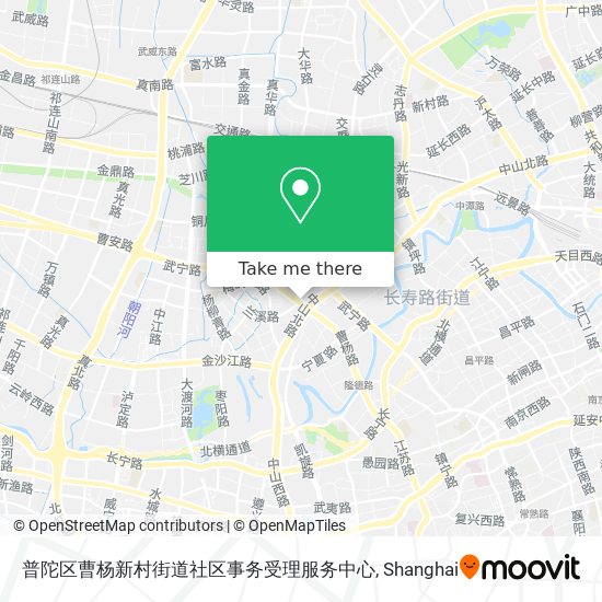 普陀区曹杨新村街道社区事务受理服务中心 map