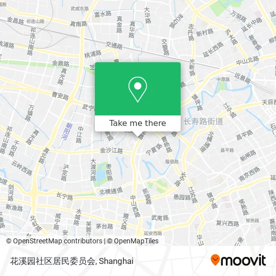 花溪园社区居民委员会 map