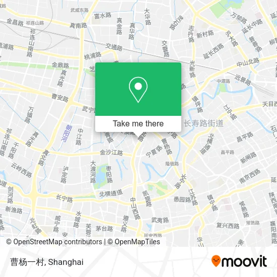 曹杨一村 map