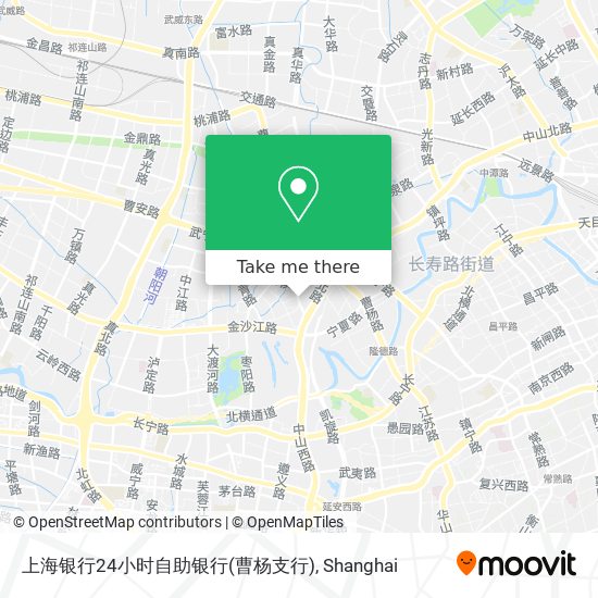 上海银行24小时自助银行(曹杨支行) map