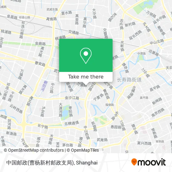 中国邮政(曹杨新村邮政支局) map