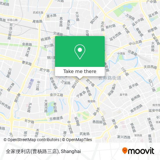 全家便利店(曹杨路三店) map