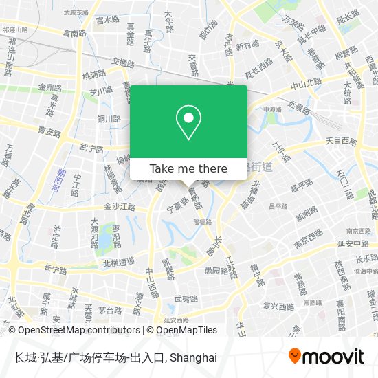 长城·弘基/广场停车场-出入口 map