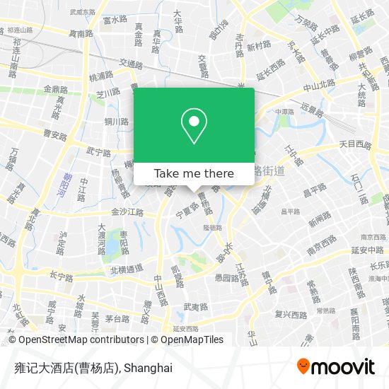 雍记大酒店(曹杨店) map