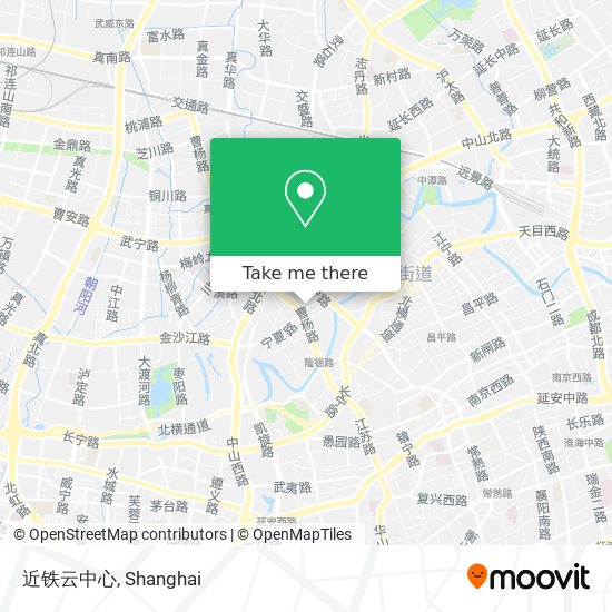 近铁云中心 map