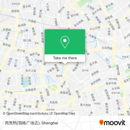 周黑鸭(我格广场店) map