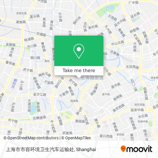 上海市市容环境卫生汽车运输处 map