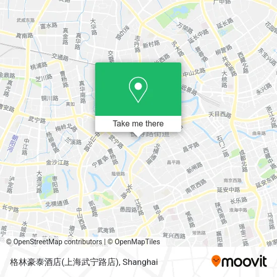 格林豪泰酒店(上海武宁路店) map