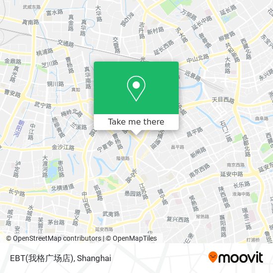 EBT(我格广场店) map