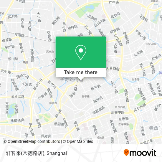 轩客来(常德路店) map