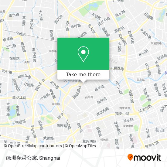 绿洲尧舜公寓 map