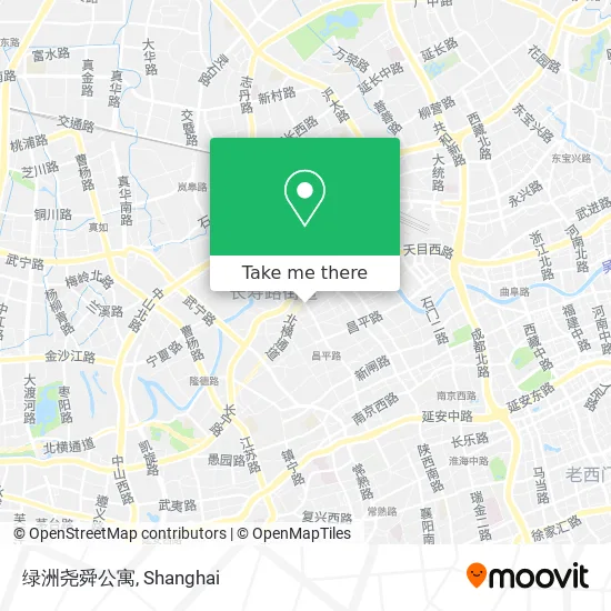 绿洲尧舜公寓 map