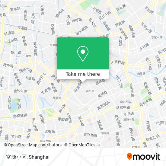 富源小区 map