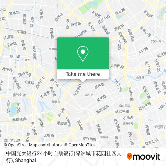 中国光大银行24小时自助银行(绿洲城市花园社区支行) map