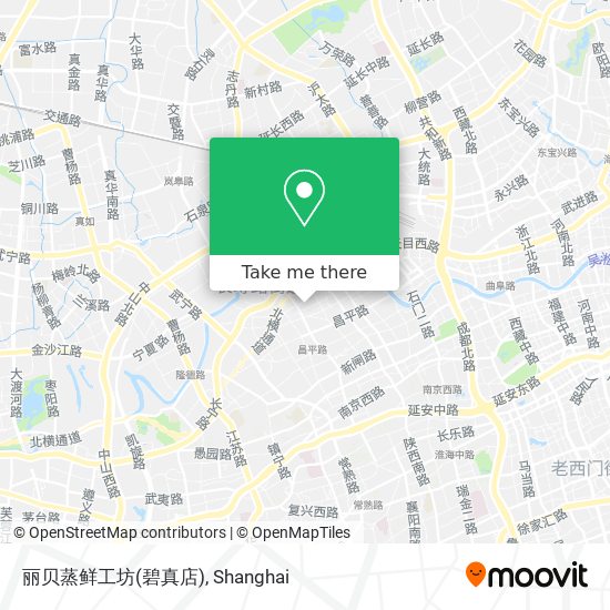 丽贝蒸鲜工坊(碧真店) map
